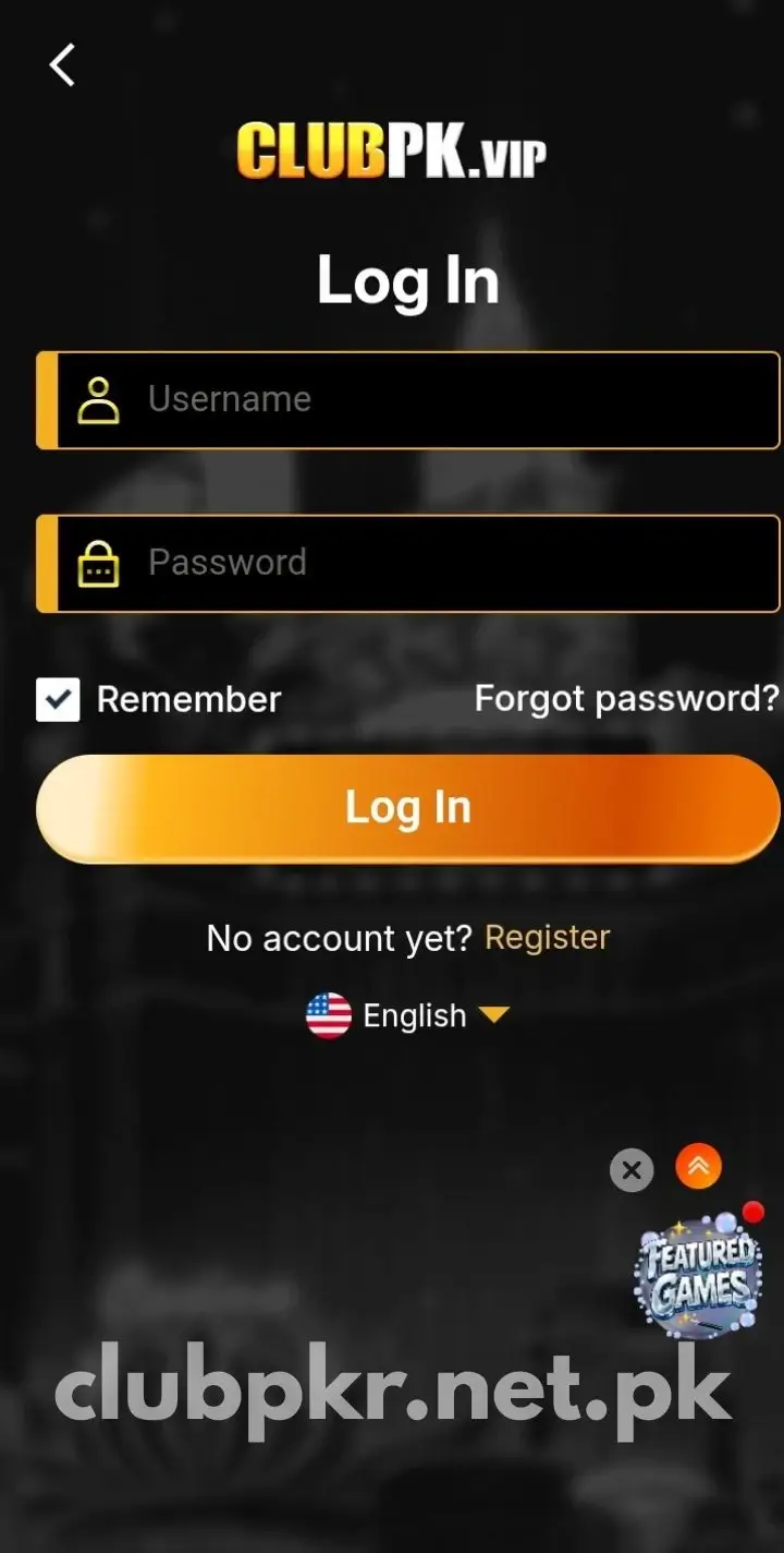 Club PKR Login