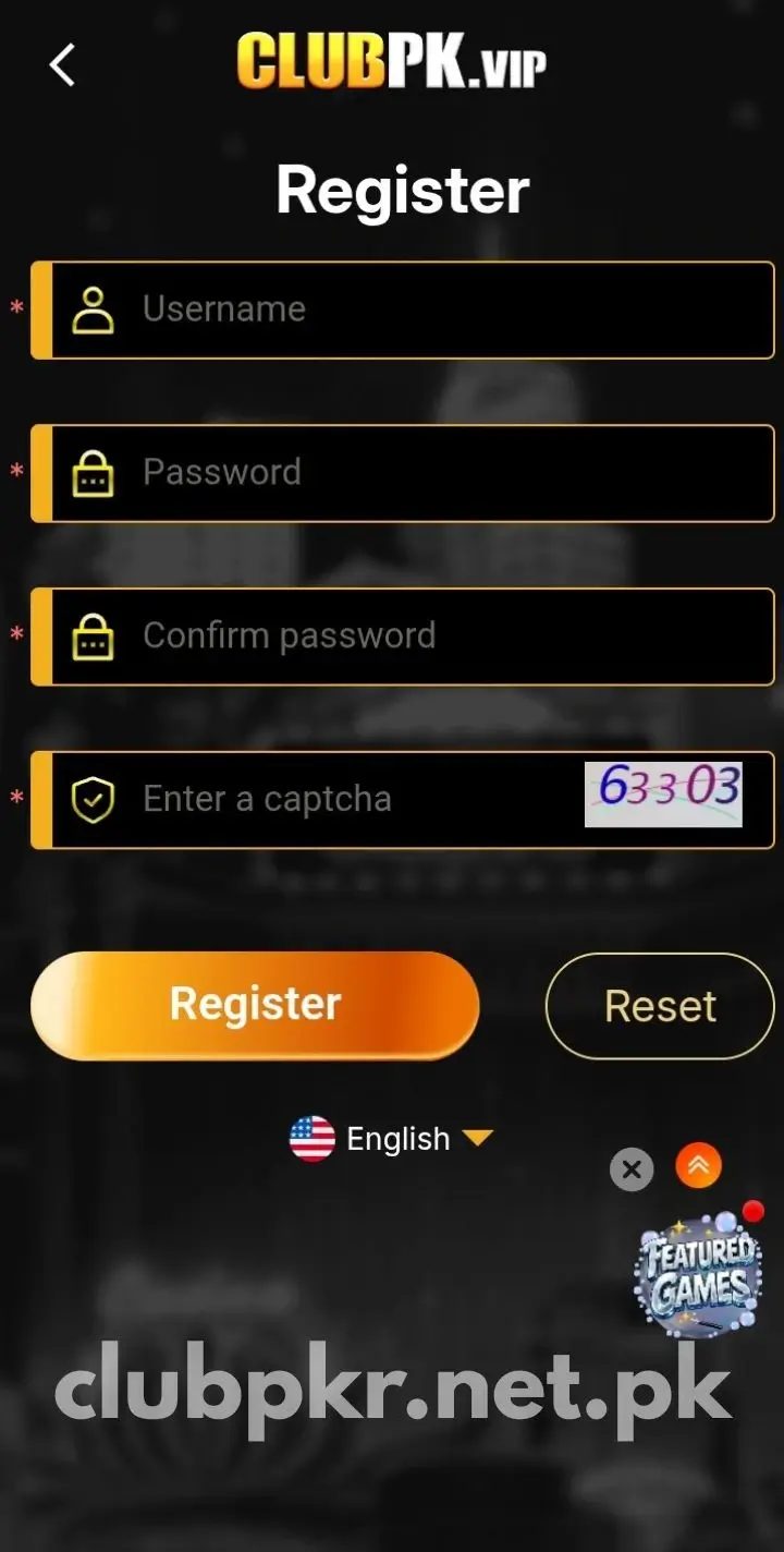 Club PKR Register