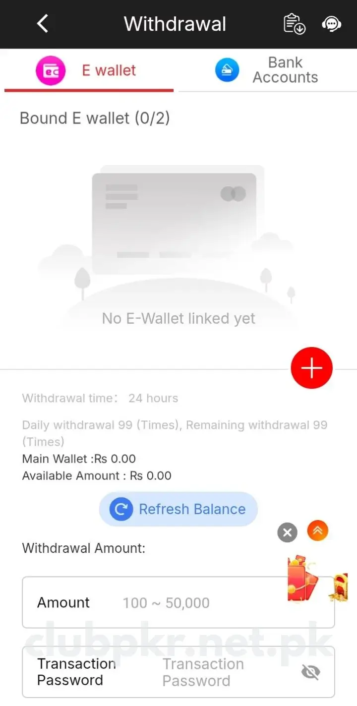 Withdrawal